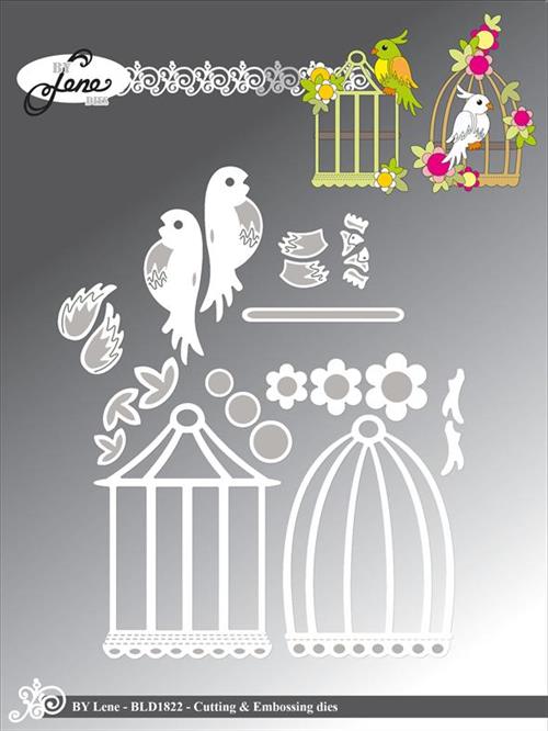 By Lene dies Birdhouse Største 4,7x6,6cm